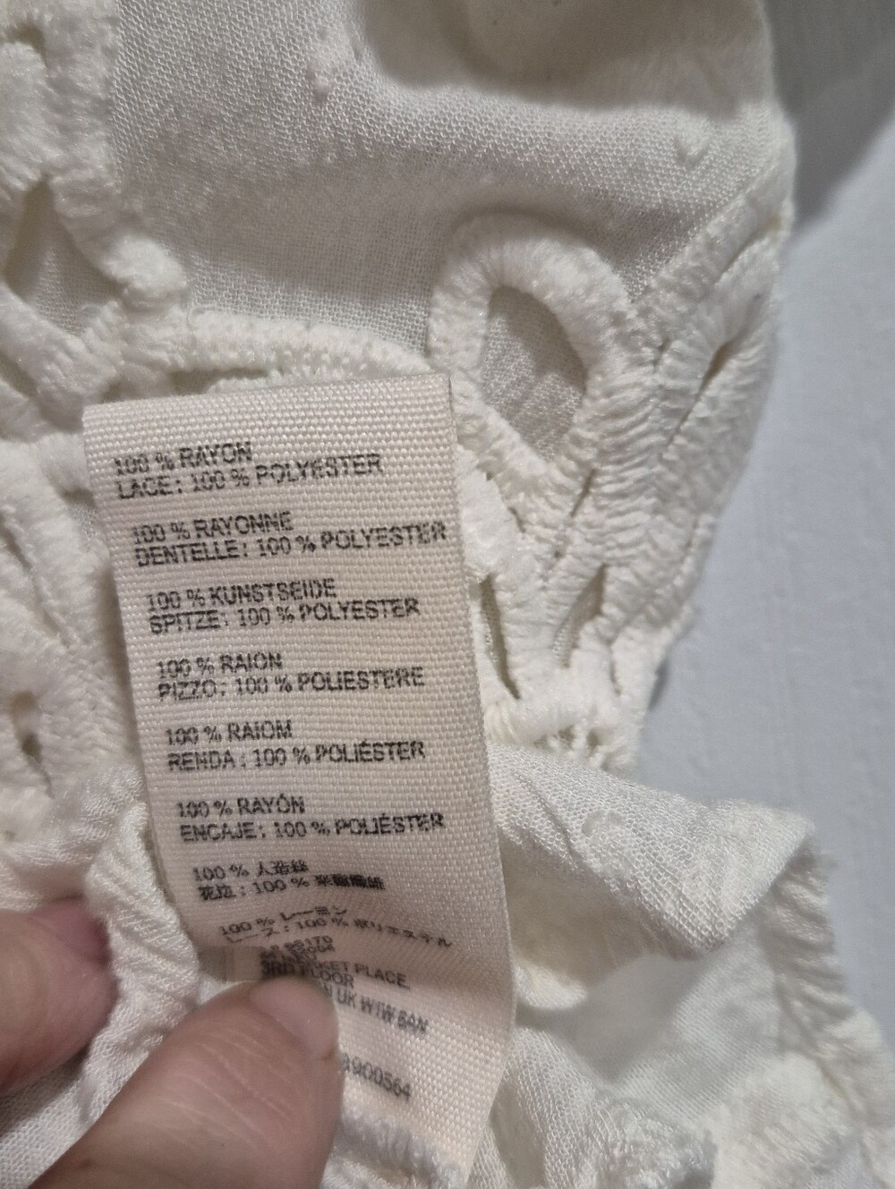 Free People Sweet Roses Top Cream - Picture 6 of 7